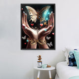 Schmetterling 5d Diy Diamond Painting Diamant Malerei Set MJ8319