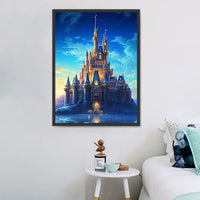 Schloss 5d Diy Diamond Painting Diamant Malerei Set MJ8370