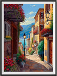 Straße 5d Diy Diamond Painting Diamant Malerei Set MJ8592