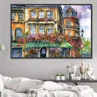 Straße 5d Diy Diamond Painting Diamant Malerei Set MJ8594