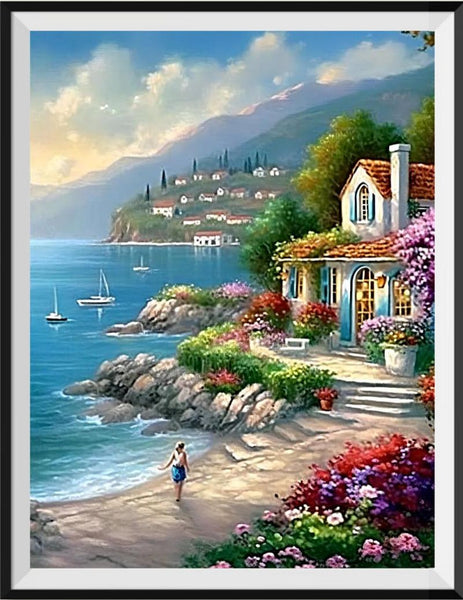 Landschaft 5d Diy Diamond Painting Diamant Malerei Set MJ8619