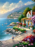 Landschaft 5d Diy Diamond Painting Diamant Malerei Set MJ8619