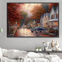 Stadt 5d Diy Diamond Painting Diamant Malerei Set MJ8634