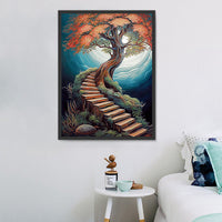 Baum 5d Diy Diamond Painting Diamant Malerei Set MJ8679