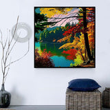 Natur 5d Diy Diamond Painting Diamant Malerei Set MJ8789