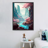 Natur 5d Diy Diamond Painting Diamant Malerei Set MJ8846