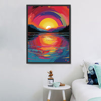 Natur 5d Diy Diamond Painting Diamant Malerei Set MJ8851
