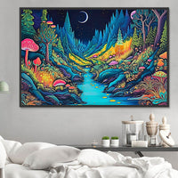Natur 5d Diy Diamond Painting Diamant Malerei Set MJ8957