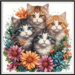 Katze 5d Diamond Painting /Diamant Malerei Set  PL1113