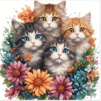 Katze 5d Diamond Painting /Diamant Malerei Set  PL1113