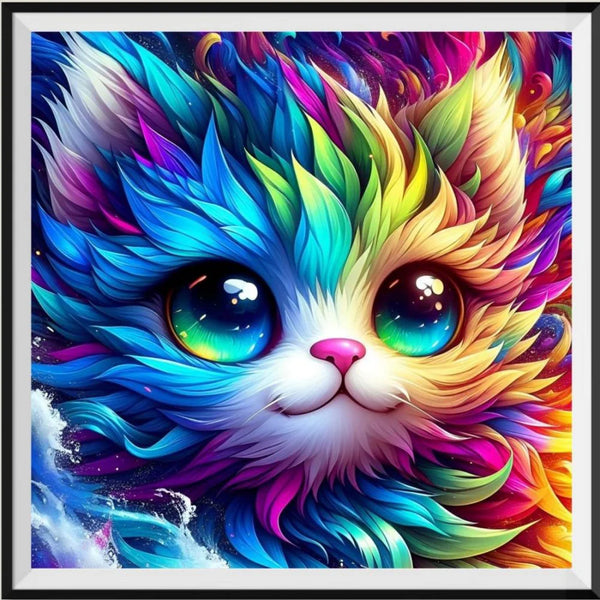 Katze 5d Diamond Painting /Diamant Malerei Set  PL9085