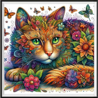 Katze 5d Diamond Painting /Diamant Malerei Set  PL9093