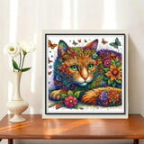 Katze 5d Diamond Painting /Diamant Malerei Set  PL9093