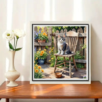 Katze 5d Diamond Painting /Diamant Malerei Set  PL9107