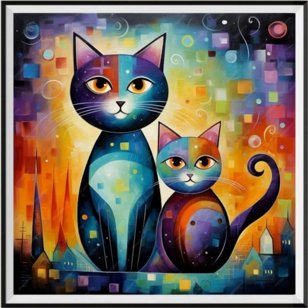 Katze 5d Diamond Painting /Diamant Malerei Set  PL9121