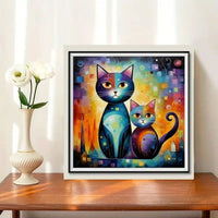 Katze 5d Diamond Painting /Diamant Malerei Set  PL9121