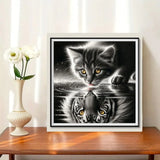 Katze 5d Diamond Painting /Diamant Malerei Set  PL9206