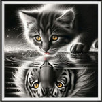 Katze 5d Diamond Painting /Diamant Malerei Set  PL9206