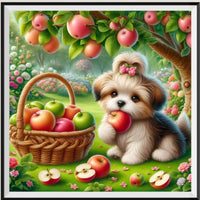 Hund 5d Diy Diamond Painting Diamant Malerei Set PL9301
