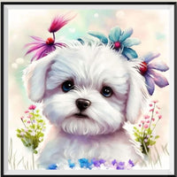 Hund 5d Diy Diamond Painting Diamant Malerei Set PL9303