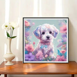 Hund 5d Diy Diamond Painting Diamant Malerei Set PL9321