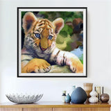 Tiger 5d Diy Diamond Painting Diamant Malerei Set PX1693322