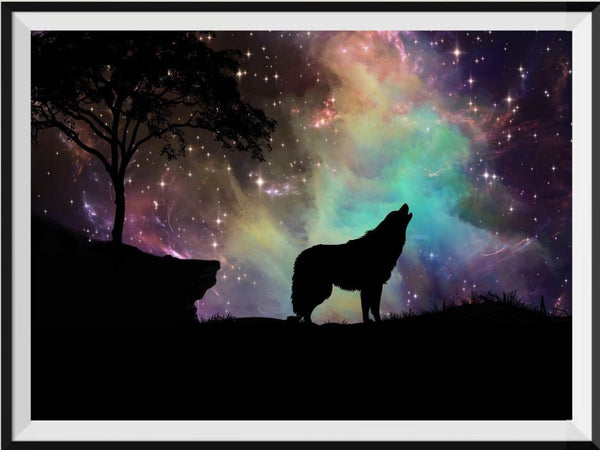 Wolf 5d Diy Diamond Painting Diamant Malerei Set PX2728187