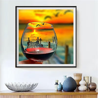 Natur 5d Diy Diamond Painting Diamant Malerei Set QB8207