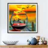 Natur 5d Diy Diamond Painting Diamant Malerei Set QB8207