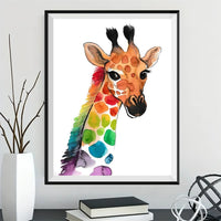 Giraffe 5d Diy Diamond Painting Diamant Malerei Set RF100285113