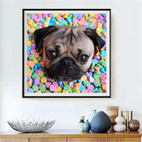 Hund 5d Diy Diamond Painting Diamant Malerei Set NB0090