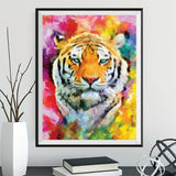 Tiger 5d Diy Diamond Painting Diamant Malerei Set SS1226789107