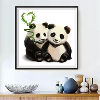 Panda 5d Diy Diamond Painting Diamant Malerei Set SS1287248074