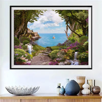 Landschaft 5d Diy Diamond Painting Diamant Malerei Set SS1442535923