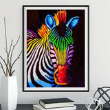 Zebra 5d Diy Diamond Painting Diamant Malerei Set SS1501967771