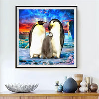 Pinguin 5d Diy Diamond Painting Diamant Malerei Set SS1926725195