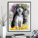 Hund 5d Diy Diamond Painting Diamant Malerei Set SS544809631