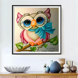 Eule 5d Diy Diamond Painting Diamant Malerei Set VM1370