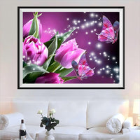 Blume 5d Diy Diamond Painting Diamant Malerei Set VM20498