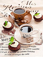 Kaffee 5d Diy Diamond Painting Diamant Malerei Set VM42011