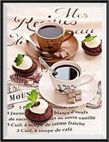 Kaffee 5d Diy Diamond Painting Diamant Malerei Set VM42011