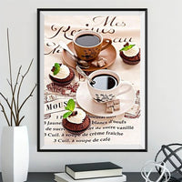 Kaffee 5d Diy Diamond Painting Diamant Malerei Set VM42011