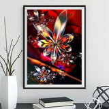 Blume 5d Diy Diamond Painting Diamant Malerei Set VM7379