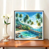 Natur 5d Diy Diamond Painting Diamant Malerei Set FL6276