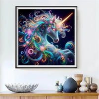 Einhorn 5d Diy Diamond Painting Diamant Malerei Set FL7511