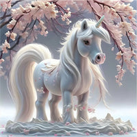 Einhorn 5d Diy Diamond Painting Diamant Malerei Set FL4234