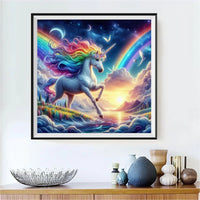 Einhorn 5d Diy Diamond Painting Diamant Malerei Set FL3338
