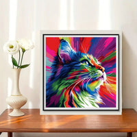 Katze 5d Diamond Painting /Diamant Malerei Set PL9182