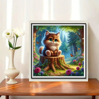Katze 5d Diamond Painting /Diamant Malerei Set PL9184
