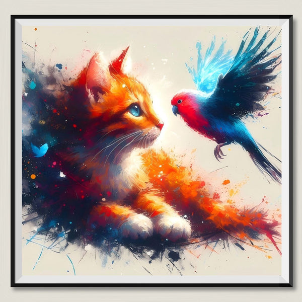 Katze 5d Diamond Painting /Diamant Malerei Set PL9181